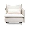 Ver imagem 3 de Sofá Modular Braço Lateral com Pé Metal Sôma CabeCasa MadeiraOriginals