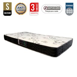 Colchão Solteiro Ducci Espuma D33 Branco Bambo (17x88x188) - 3