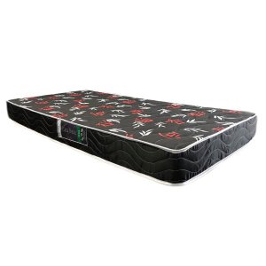 Colchão Solteiro Ducci Espuma D28 Preto Oriental (14x88x188)