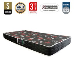 Colchão Solteiro Ducci Espuma D23 Preto Oriental (14x78x188) - 3