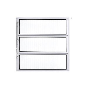 Basculante - 1 Seção - Alumínio Branco 1,00 x 1,00