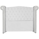 Ver imagem 3 de Cabeceira Estofada Sienna para Cama Box Queen 160 cm Corano Branco