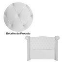 Ver imagem 2 de Cabeceira Estofada Sienna para Cama Box Queen 160 cm Corano Branco