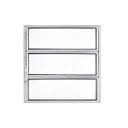 Ver imagem 1 de Basculante - 1 Seção - Alumínio Branco 0,60 x 0,60M