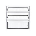 Ver imagem 3 de Basculante - 1 Seção - Alumínio Branco 0,60 x 0,60M