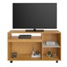 Rack para Tv até 49'' Polegadas Seleto Jcm Móveis Cinamomo/off White - 2