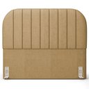 Ver imagem 5 de Cabeceira Cama Box Casal Estofada Orgânica 140cm Alice W01 Linho Bege Escuro - Lyam Decor