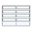 Ver imagem 2 de Basculante 2 Seções - Alumínio Branco 1,00 x 1,20M