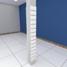 Kit 2 Painel canaletado branco 2 un 20x180 painel mdf loja painel expositor painel canaleta painel - 1