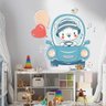Adesivo de Parede Infantil Ursinho no Carro-Especial 100x109cm - 2