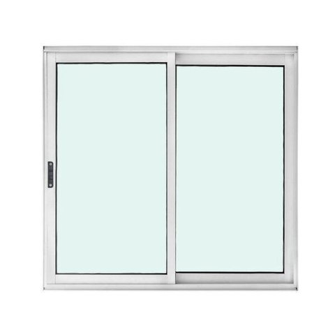 Vitrô 2 Folhas de Correr - Alumínio Branco 1,00 x 1,20M