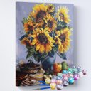 Ver imagem 1 de Kit Pintura Terapêutica - Vaso de Girassol