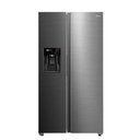Ver imagem 1 de Geladeira Side By Side Midea 570l Inox Dispenser Água e Gelo Inverter Mdrs761myd461 - 220v