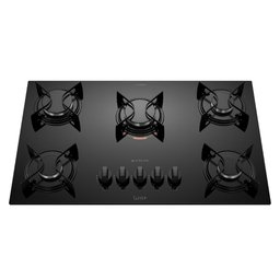 Fogão Cooktop 5 Bocas Embutir Mega Tripla Chama Atlas Bivolt - 1