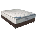 Ver imagem 1 de Cama Box e Colchão Freedom Molas Ensacadas Casal Ortobom: Marrom