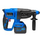 Ver imagem 5 de Martelete Rompedor Brushless 2.8 Joules Impacto Recarregável 2 Baterias Maleta e Acessórios