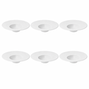 Ver imagem 1 de 6 Pratos de Risoto Oxford Tipo Chapéu 30,5cm em Porcelana Branco Sofisticação e Design Moderno