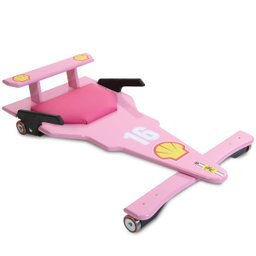 Carrinho de Rolimã F1 Rosa - 1