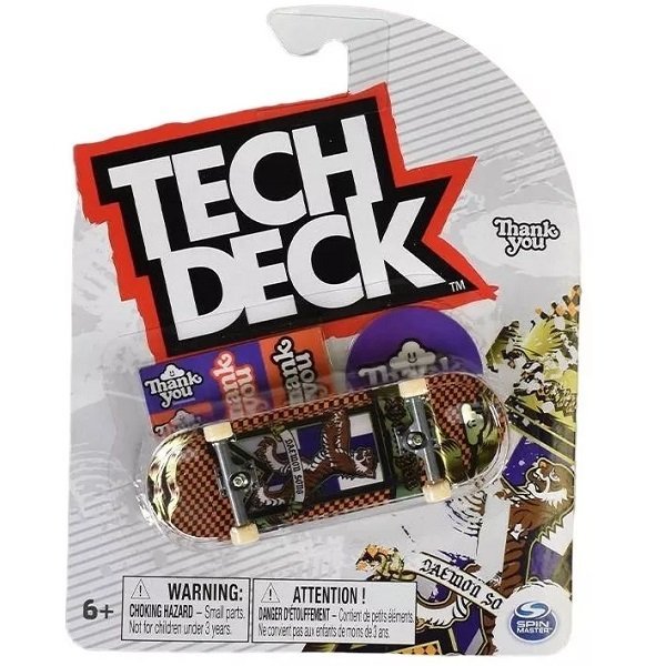 Skate de Dedo 96mm – Tech Deck – Sortido – Sunny – 2890