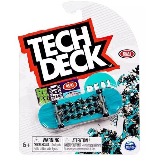 Skate de Dedo c/ 96mm Tech Deck Real Skateboards Sunny em Promoção