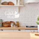 Ver imagem 2 de Cantinho do Cafe - Xícara - Decorativo - MDF - Branco - Plaquinha Buffet cozinha - 58x30cm