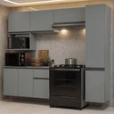 Ver imagem 1 de Armário de Cozinha Completa 240 Cm Suspensa Nice Madesa 09