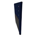Ver imagem 5 de Cabeceira Cama Box Casal Queen Size Roma 160cm Veludo Azul Marinho - Desk Design