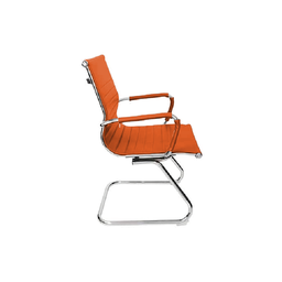 Cadeira Esteirinha Espera Moderna Laranja D824 4a G Bering - 4