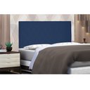 Ver imagem 2 de Cabeceira Painel Dubai Para Cama Box Solteiro 90 cm Suede - D’Rossi - Azul Marinho
