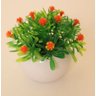 KIT 5 MINI VASOS DE FLORES ARITIFICIAIS - 8