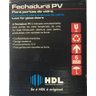 Fechadura Elétrica Hdl Porta Vidro C/Furo Pv1F Original - 3