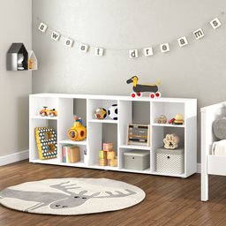 Estante Infantil  Multifuncional 10 nichos  Bella Casatema - 1