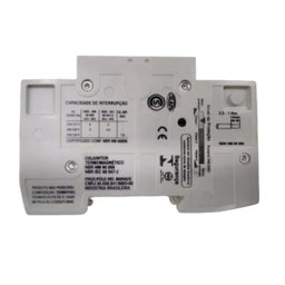 Disjuntor Bipolar 2P Curva B 10A Din 5SX1 210-6 3KA Siemens - 2