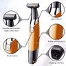 Barbeador Elétrico Recarregável Kemei KM-1910 - Laranja - 7