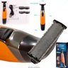 Barbeador Elétrico Recarregável Kemei KM-1910 - Laranja - 6