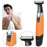 Barbeador Elétrico Recarregável Kemei KM-1910 - Laranja - 4