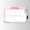 Ímã Planejamento Semanal Planner Organização Calendário Anotações Porta Recado com Caneta - 1
