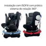 Cadeirinha para Carro Murphy Lux 360ª Preta Premium Baby - 2