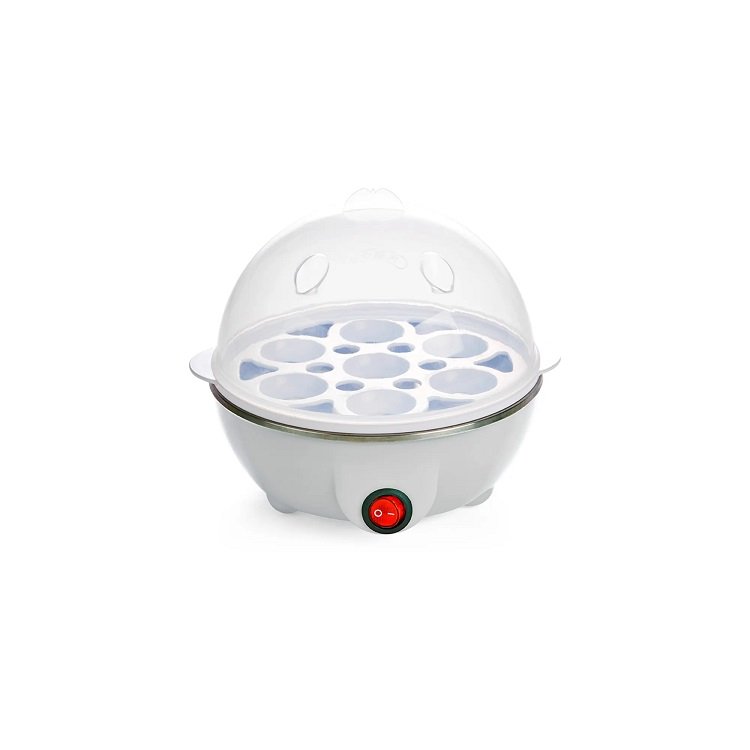 Cozedor Elétrico a Vapor de Ovos - Egg Cooker:azul - 2