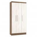 Ver imagem 1 de Guarda-Roupa Solteiro 3 Portas Nobre Fit Móveis Castro