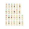 Jogo Aprendendo o Alfabeto em Libras 78 Peças - Toyster - 1