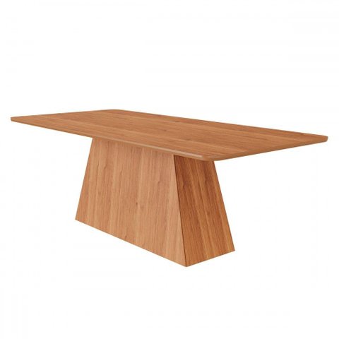 Mesa de Madeira Helena 210 Cm Cinamomo - Cimol
