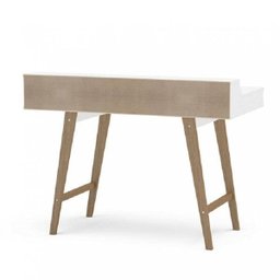 Escrivaninha 110cm 2 Nichos Retrô Hannover Politorno - 7 Escrivaninha 110cm 2 Nichos Retrô Hannover Politorno - 7