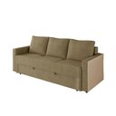 Ver imagem 2 de Sofá Cama 3 Lugares Casal 2,10 Mts Pompeia Safira Matrix