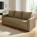 Ver imagem 5 de Sofá Cama 3 Lugares Casal 2,10 Mts Pompeia Safira Matrix