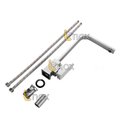 Ver imagem 5 de Torneira Cozinha Bancada Monocomando Inox Escovada 1/4 360º