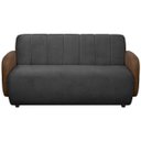 Ver imagem 3 de Sofá Orgânico Curvo 2 Lugares Malbec 150cm Bouclê - Sofa Store:bouclê Cinza Grafite