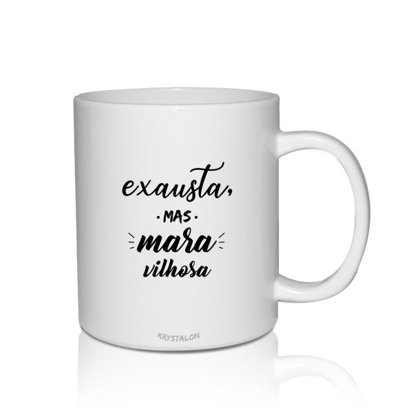 Kit 2 Canecas Branca para Home Office