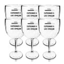 Ver imagem 2 de Kit 6 Taças Gin Acrílico Personalizadas Transparente