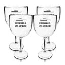 Ver imagem 2 de Kit 4 Taças Gin Acrílico Personalizadas Transparente